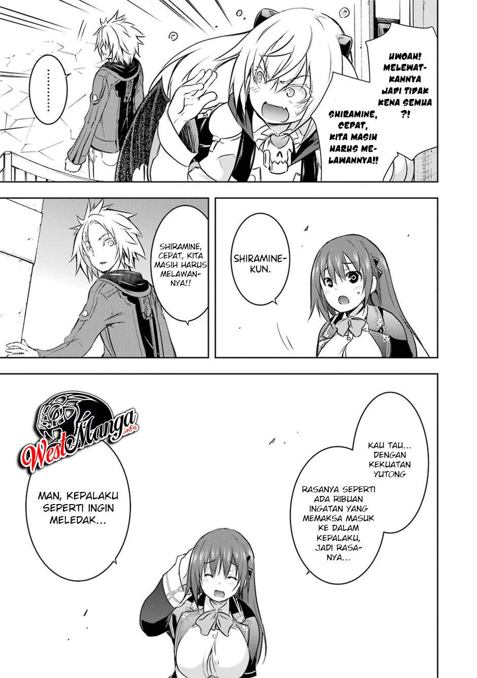 Maou to Ore no Hanggyakuki chapter 32